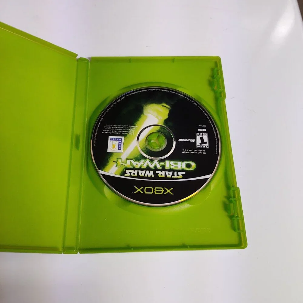 2001 Star Wars Obi-Wan Microsoft Xbox GAME 2001